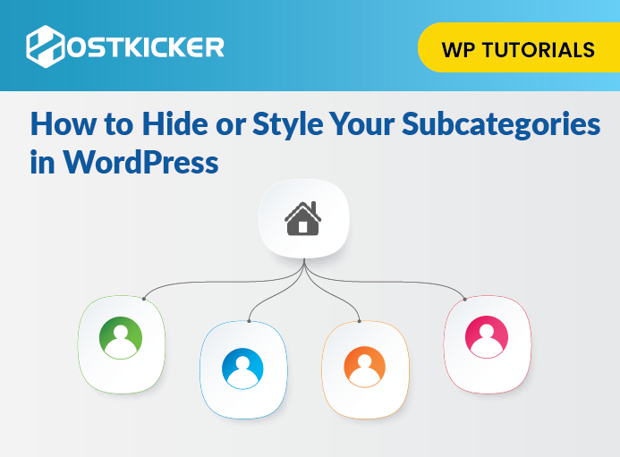 How to hide or style your subcategories in WordPress