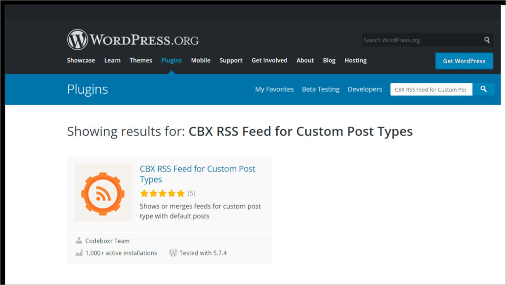 how to add custom post types to your main WordPress RSS feed.